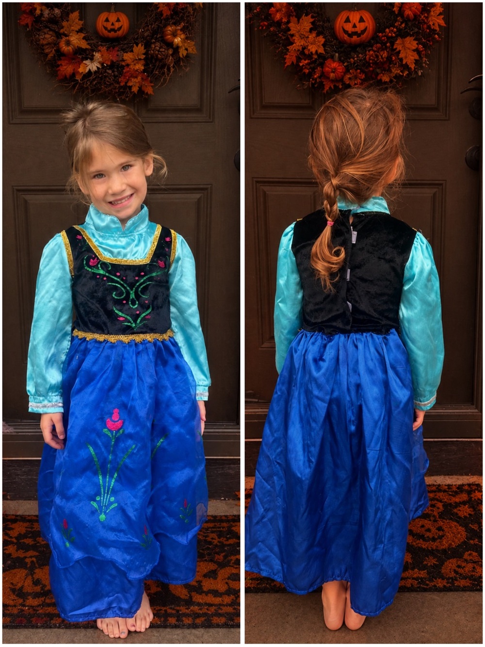 Disney x Frozen | Princess Anna Halloween Costume | Size 100